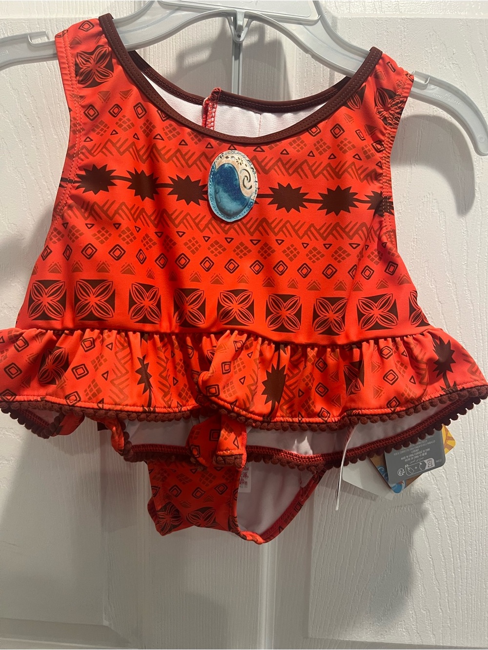 NWT Disney Moana adaptive swimsuit size 7/8